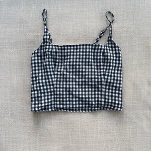 Abercrombie Gingham Top